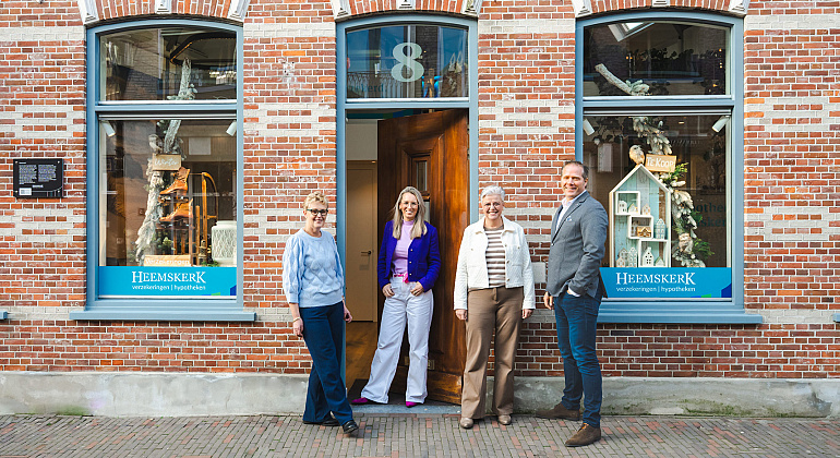 We zijn verhuisd naar de Dorpsstraat